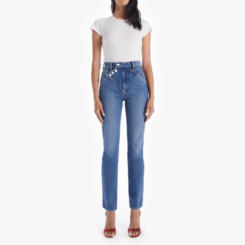 NWT Mother Right-Away Rider Jeans
